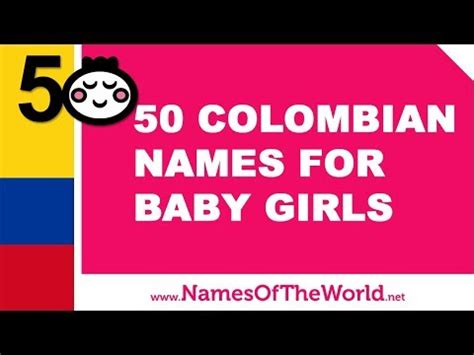 349+ Popular Colombian Girl Names with Meanings (BEST Picks!)